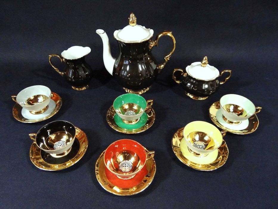 Serwis porcelanowy Kahla lata 60-te