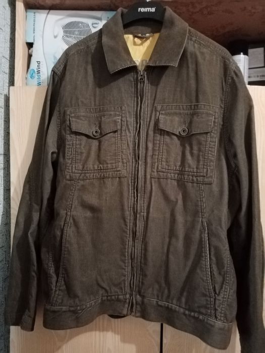 Вельветова сорочка-куртка, розмір М