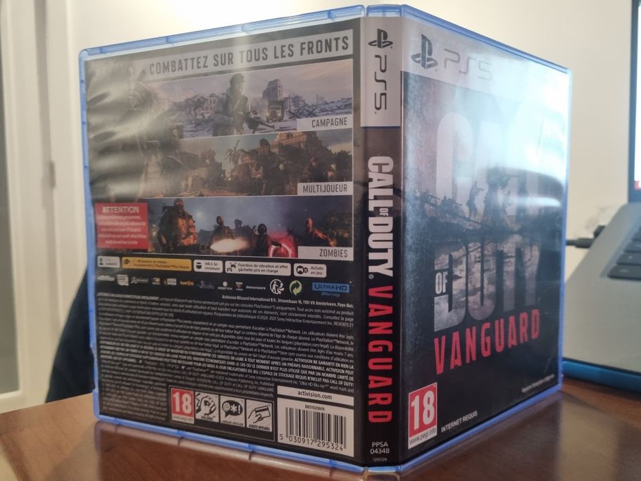 Jogo ps5 call of duty vanguard