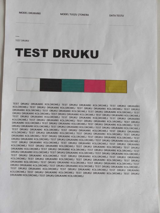 Drukarka HP atramentowa.