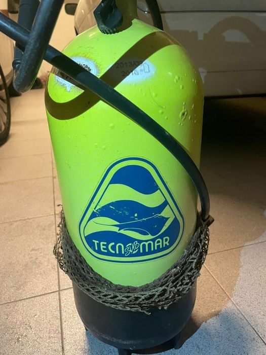 Garrafa de mergulho tecnomar 300 bares 12 litros