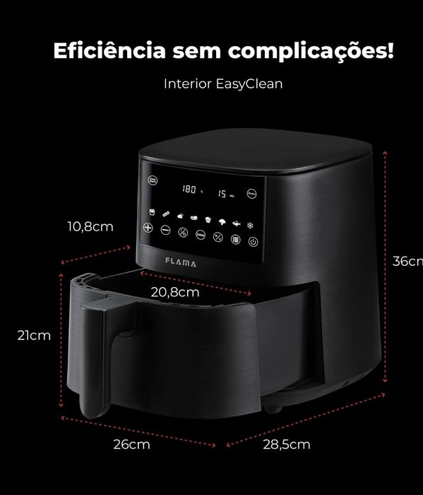 Air Fryer FLAMA 658 - 4,2L - NOVA