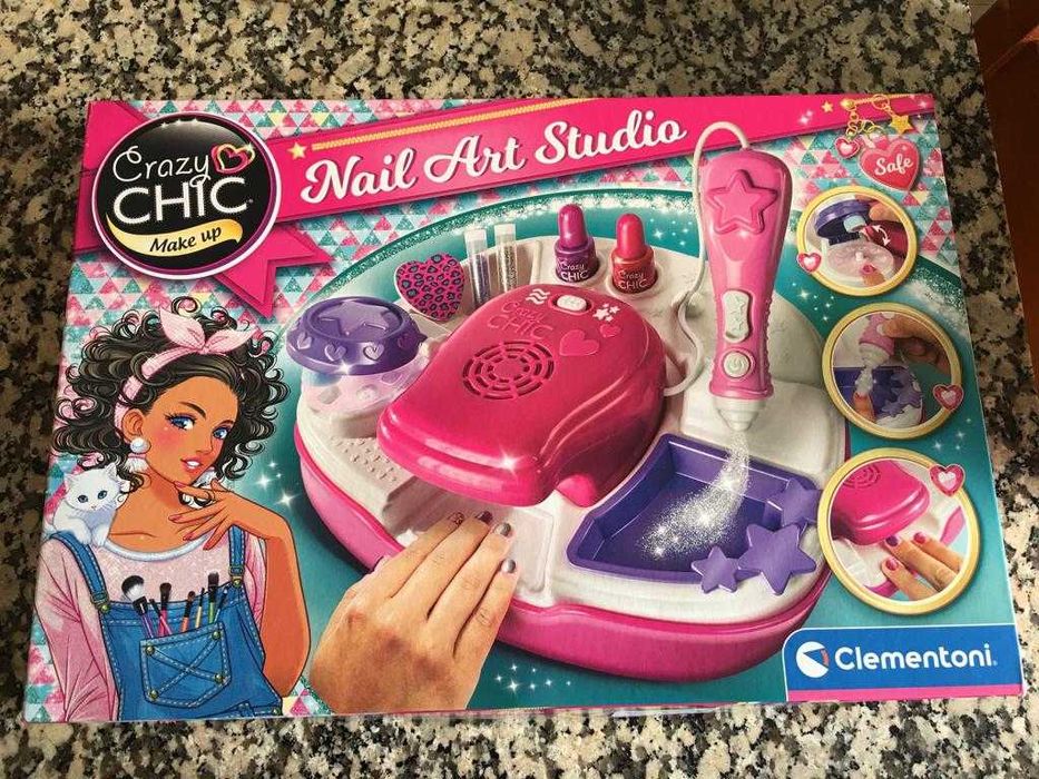 Kit nails como novo para criança