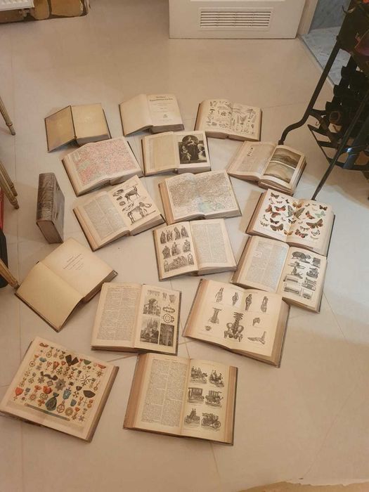 encyklopedia Brockhaus z 1893 roku 17 tomow