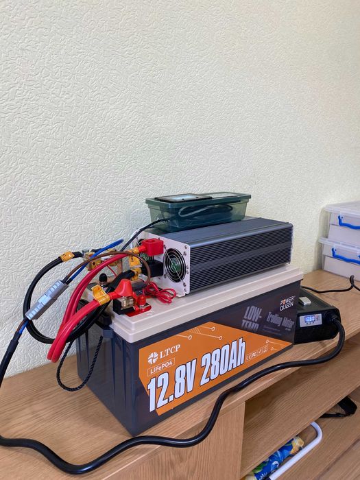 Система резервного живлення Power Queen 2000 W 3580 Wh (Німеччина)