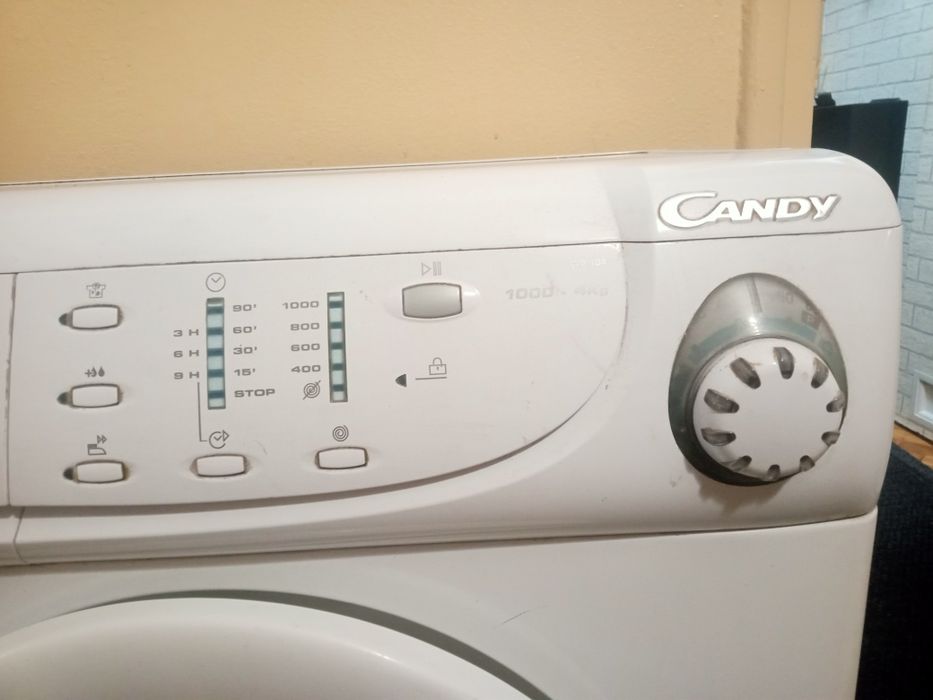 PRALKA Candy CY2 104 uszkodzony napęd bębna