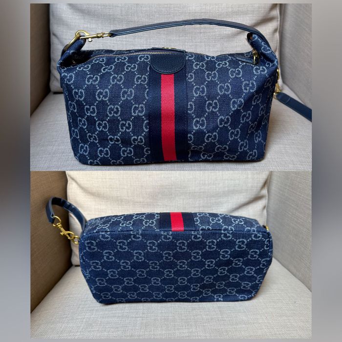 Torba Torebka Kosmetyczka Gucci materiałowa