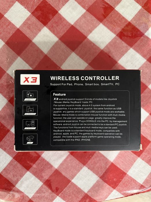 Новий  геймпад/Новый геймпад Wireless Controller X3