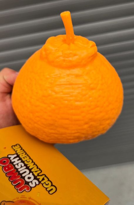 HIT ! Super gniotek squishy jumbo Pomarańcza nowy