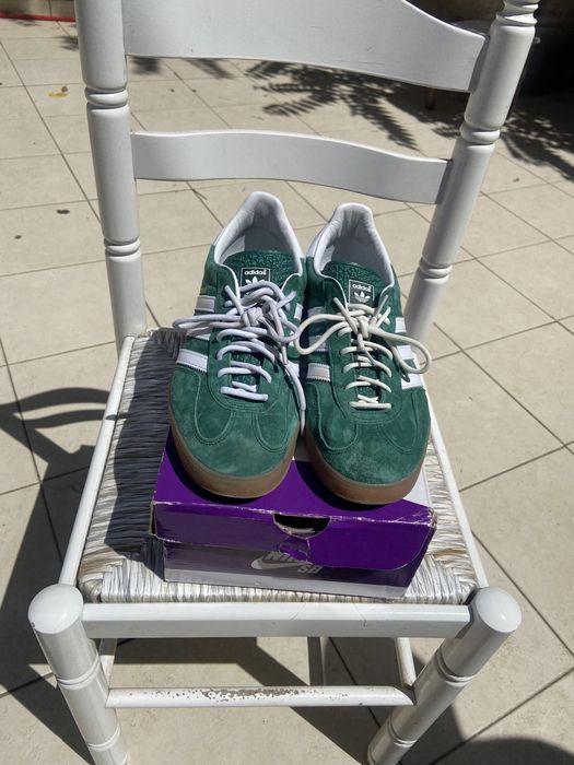 Adidas gazelle indoor green