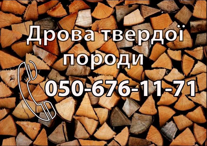 Дрова твердої породи.
