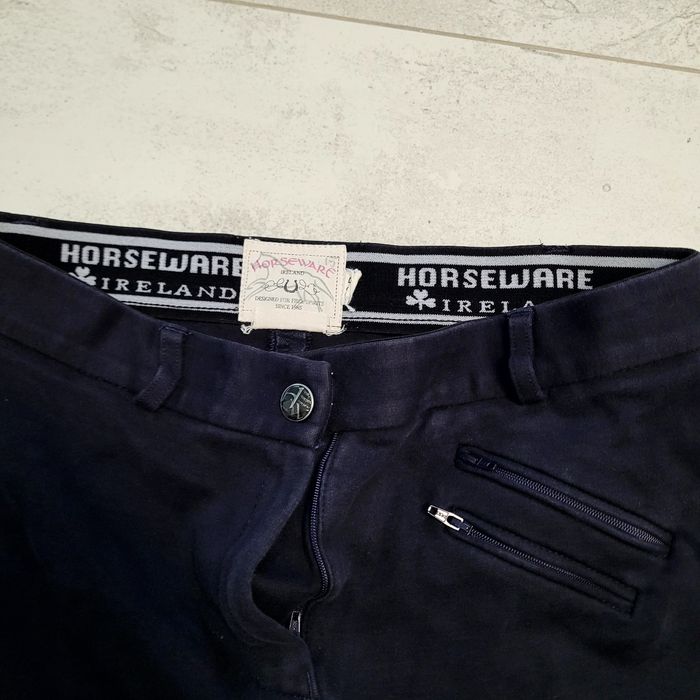 Czarne bryczesy jeździeckie Horseware 120 zł