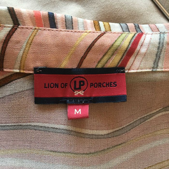 Blusa rosa translúcida da Lion of Porches