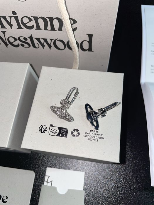 Vivienne Westwood Grace сережки Earrings подвеск кулон серьги