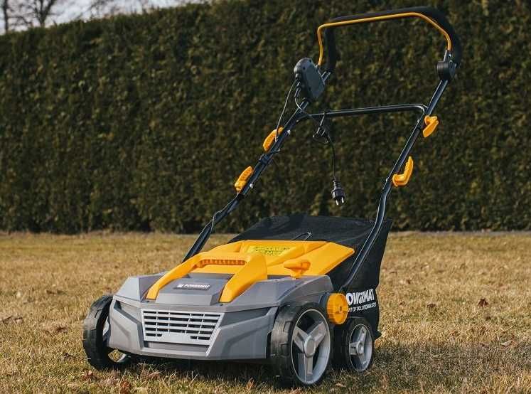 Аератор електричний для газону Powermat 30 см , 2350 W , скарификатор