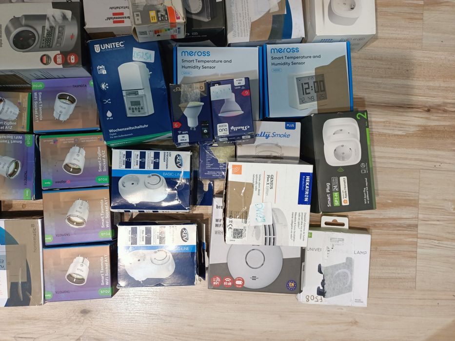 Pakiet gniazdka WiFi, głowice,elektronika