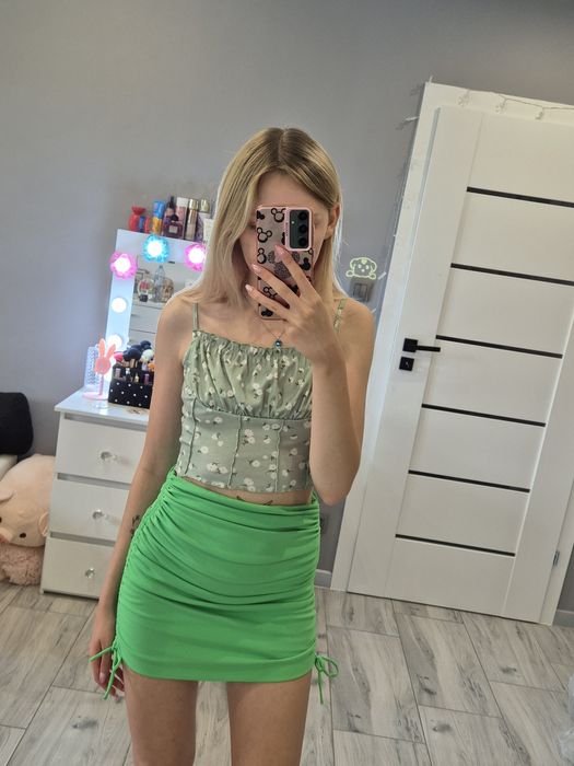 Marszczona spódnica zara