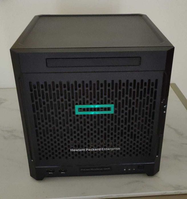 HPE MicroServer Gen10 | 8GB RAM DDR4 | Truenas |Servidor NAS / Home Office Impecável Truenas