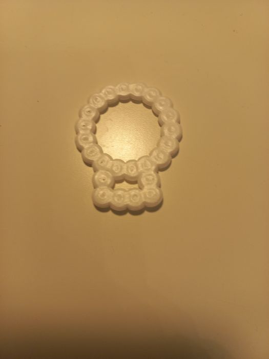 Biały mainth spiner