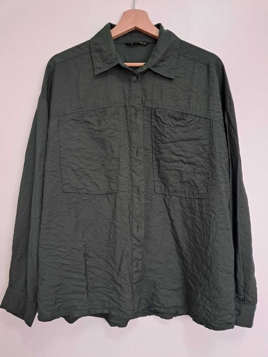 Camisa oversize verde MO WOMAN Tamanho M
