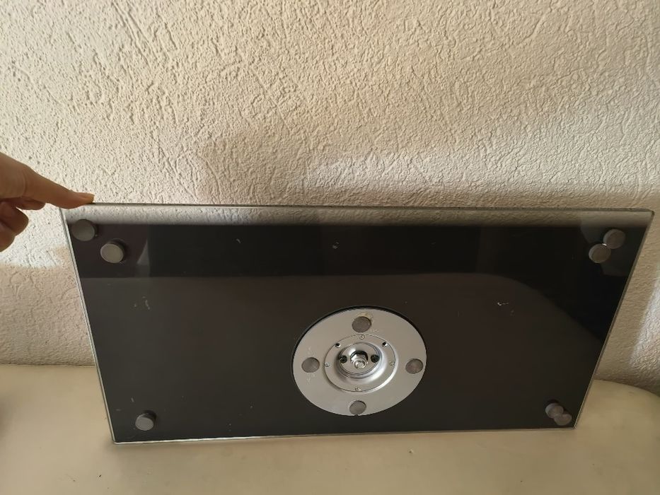 Base em vidro preto para Tv