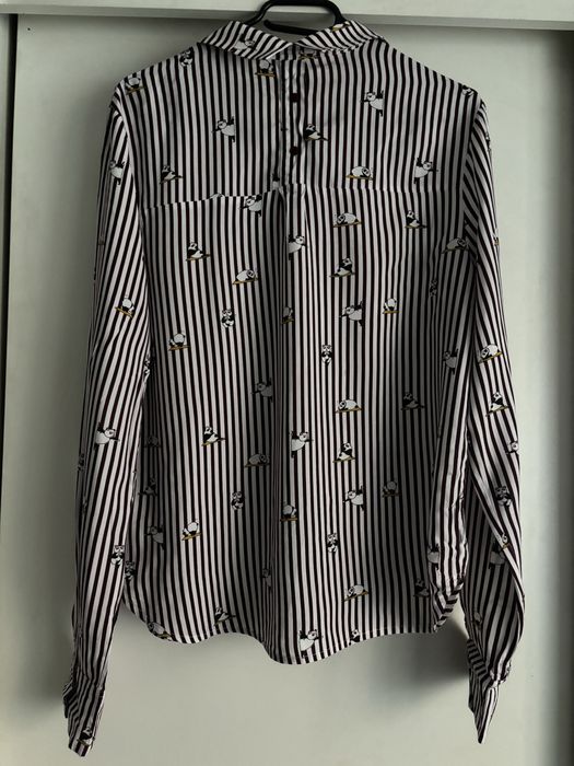 Koszula w paski bershka