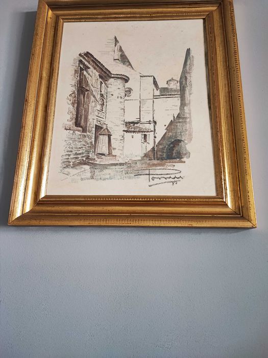 Pintura original sobre madeira