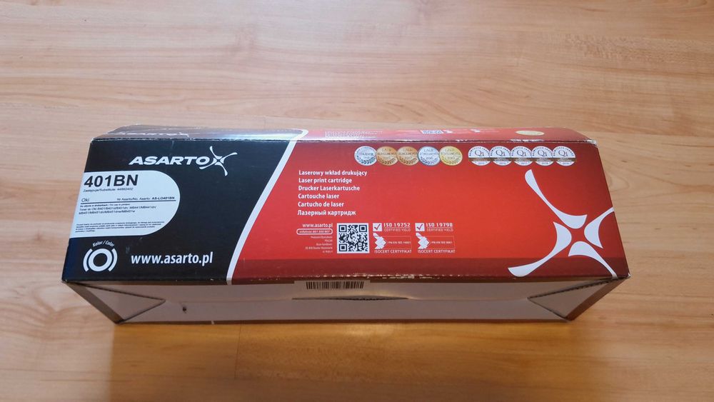 Toner Asarto AS-LO401BN zamiennik Oki black
