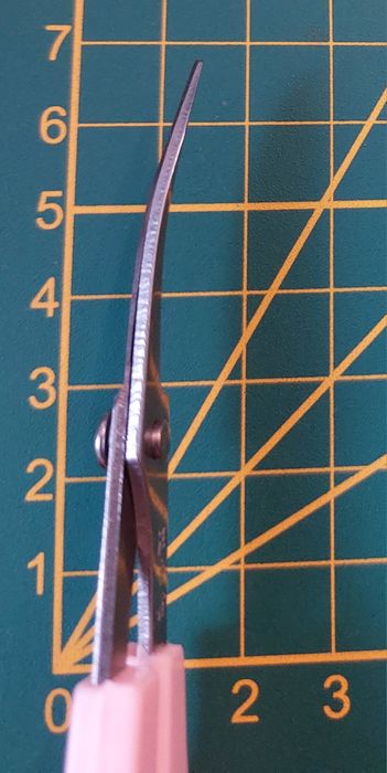 Nożyczki bardzo ostre scrapbooking