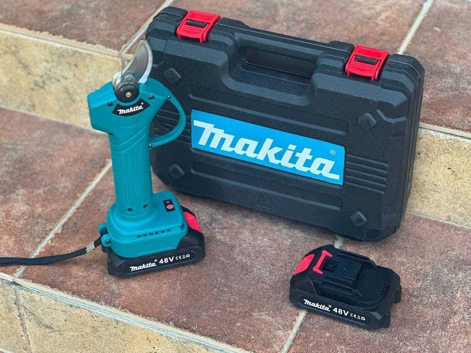 Акумуляторний секатор веткорез аккумуляторный. Электроножницы makita