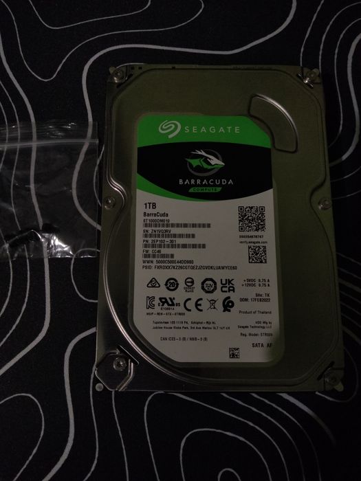 HDD Диск Seagate Barracuda 1TB