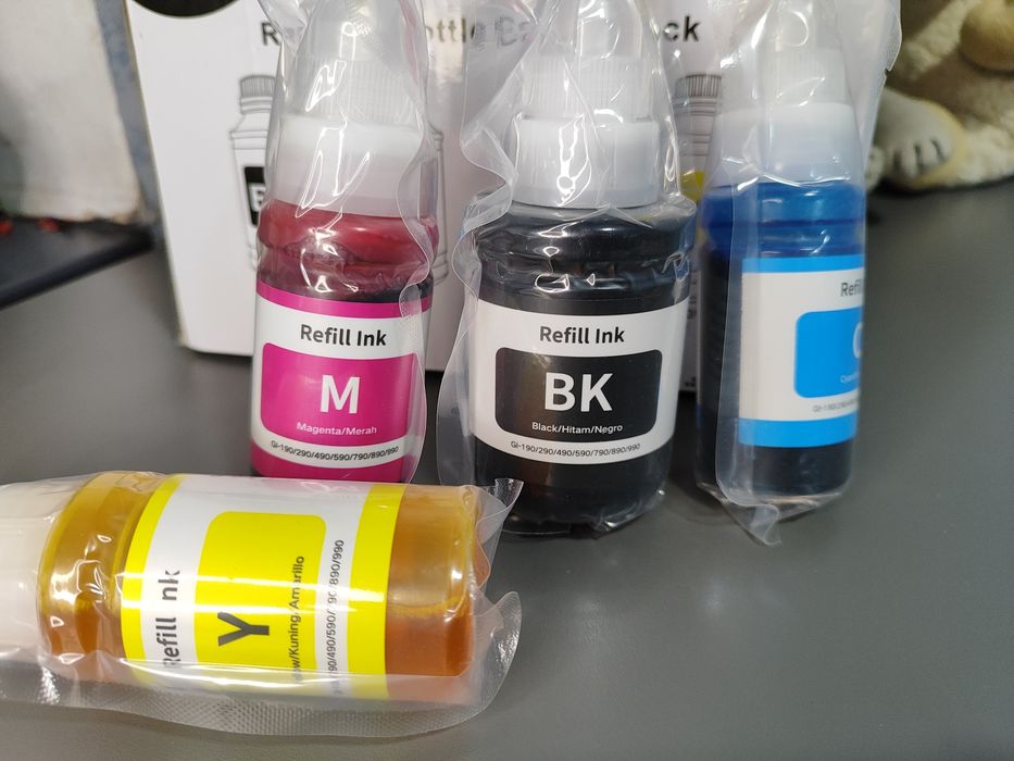 Комплект універсального чорнила (CMYK) для принтерів Canon G-серії
​Ко