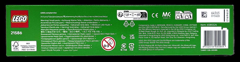 LEGO Minecraft Blady ogród 21586