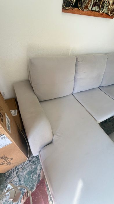 Vendo sofá 3 lugares usado