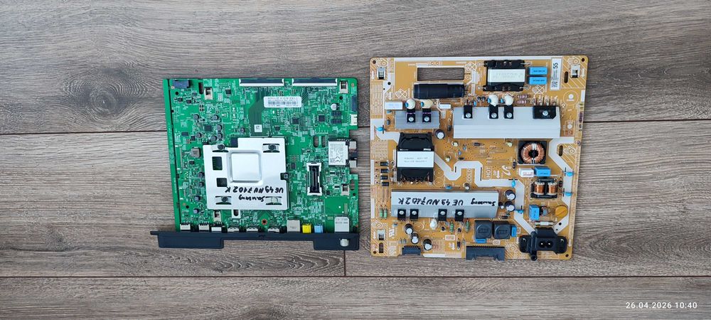 Płyta główna i zasilacz Samsung ue49nu7102k