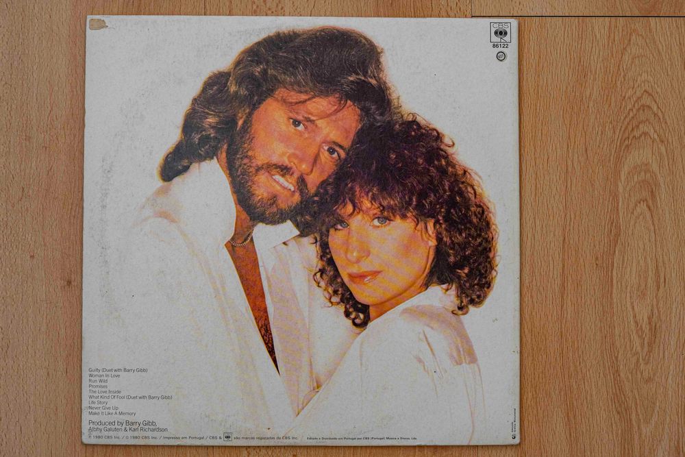 Disco vinil Barbara Streisend, Guilty.1980