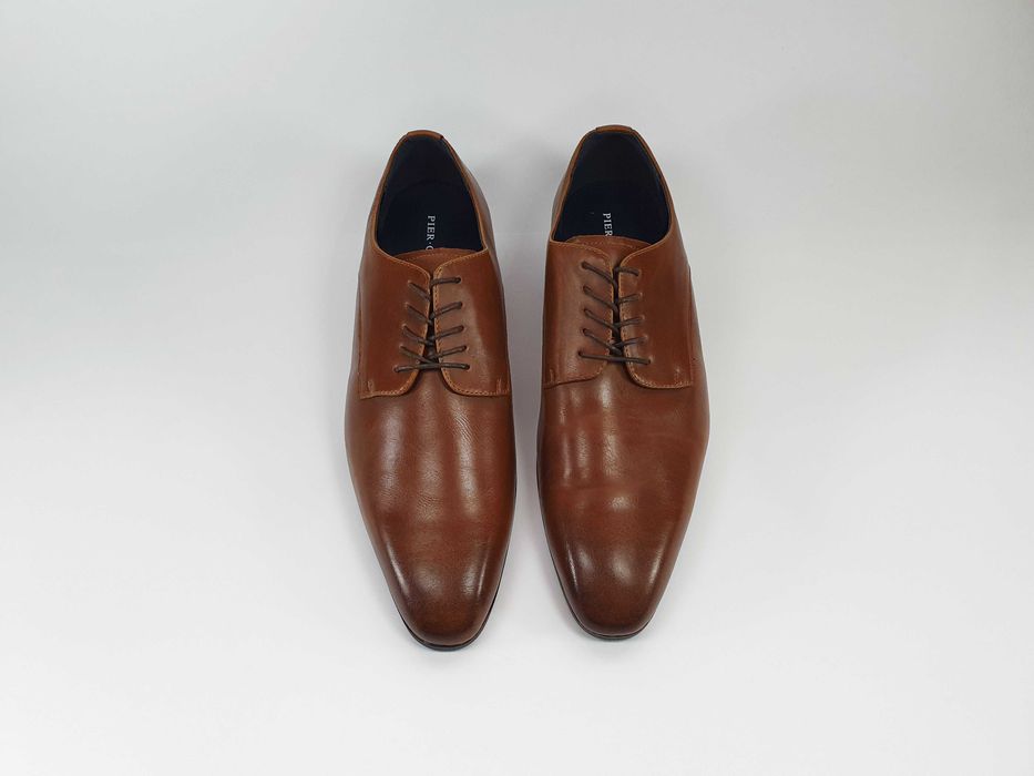 Чоловічі туфлі PIER ONE 45 29-29.5 см 11 UK коричневі