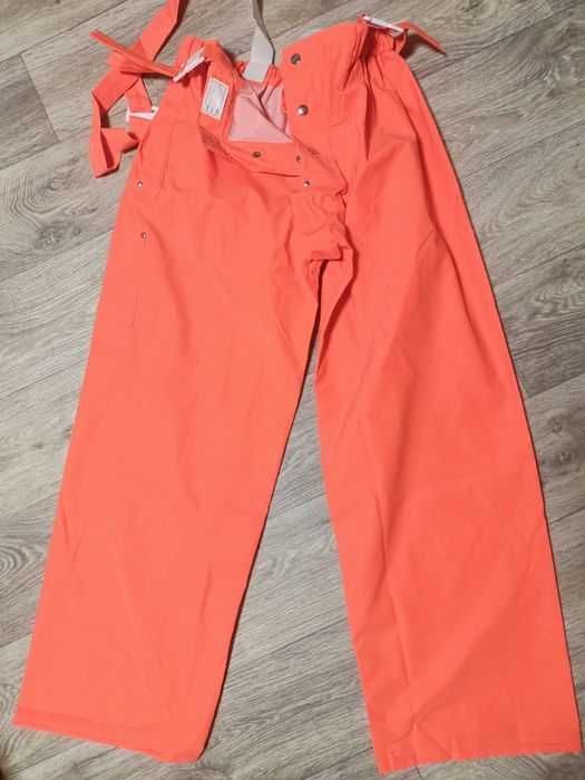 Штаны прорезиненные S-M рабочие спецодежда водонепроницаемые робочі