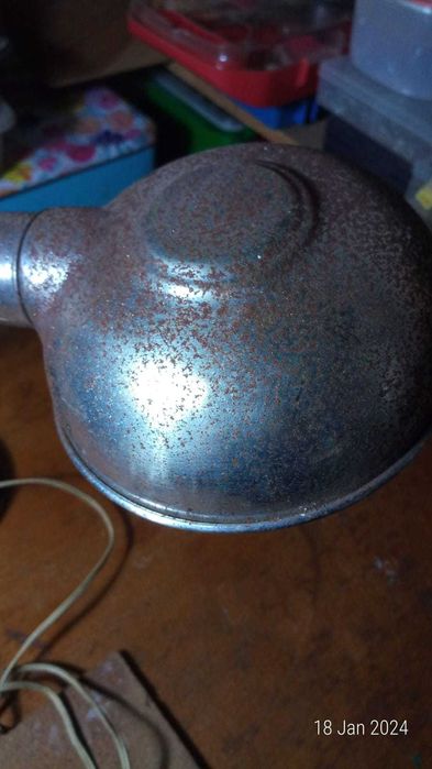 Candeeiro de secretária industrial vintage