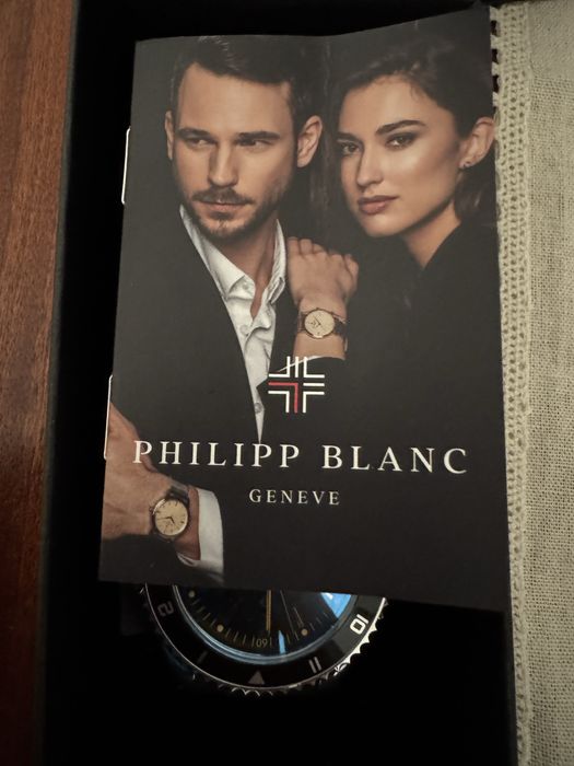 Relogio philipp blanc novo