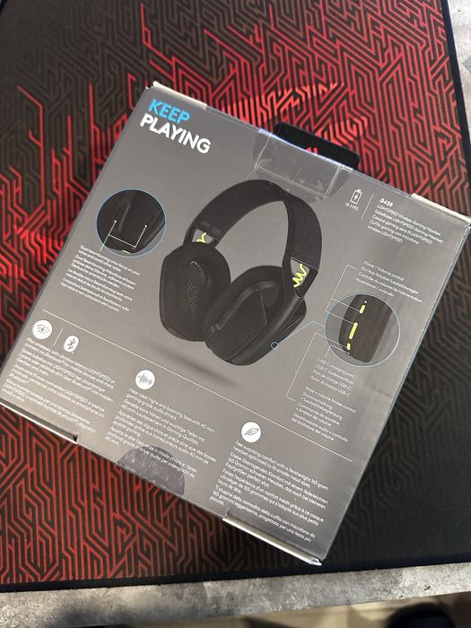 Auscultadores Gaming Bluetooth LOGITECH Lightspeed G435