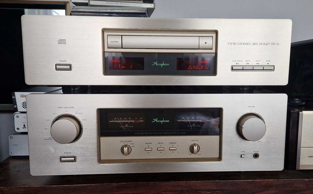 Accuphase E-306, Accuphase DP-55 - Kompletny system Hi-End – gotowy zestaw dla wymagającego audiofila