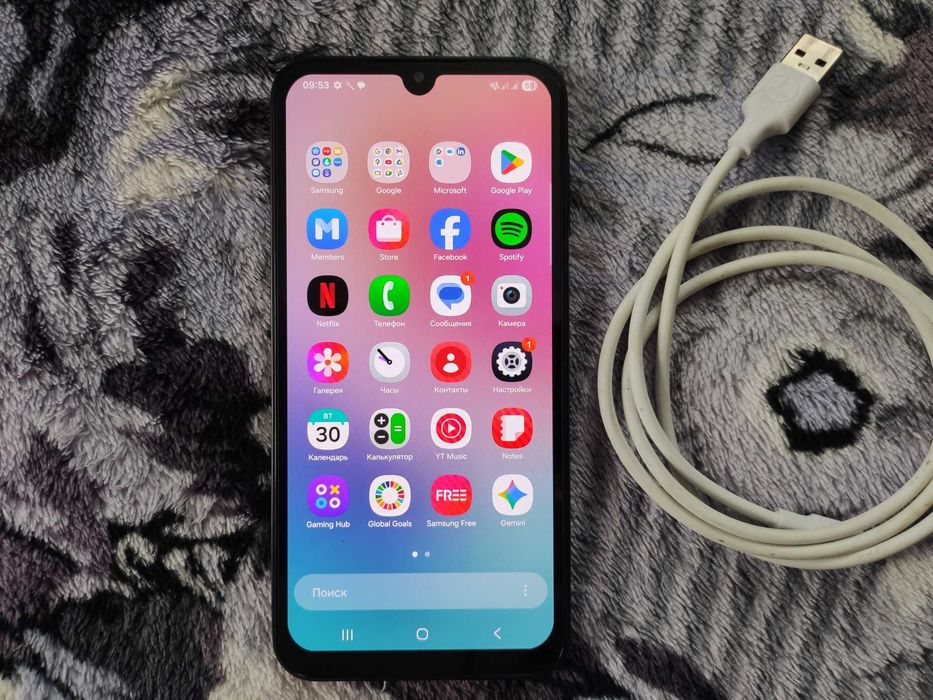 Samsung Galaxy A24 A245F- 6/128GB Black , NFC, Amoled 90 гЦ , як новий