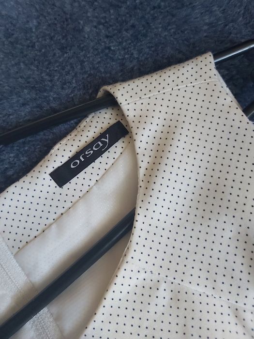 Śliczna biala sukienka Business look ORSAY rozm.34 xs