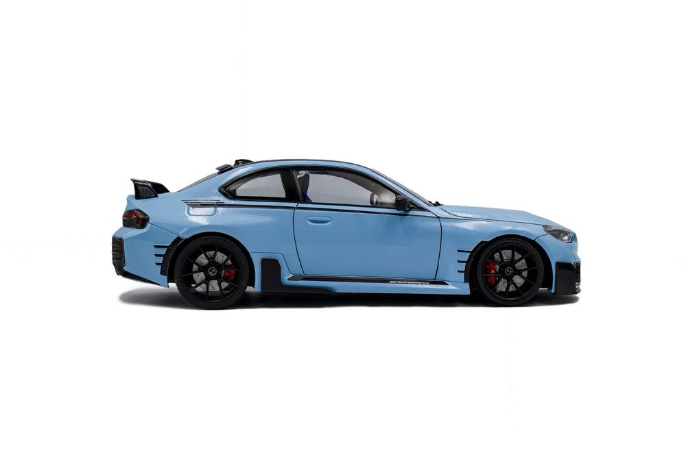BMW M2 Performance Parts (G87) 2024 Zandvoort blue 1:18 Solido
