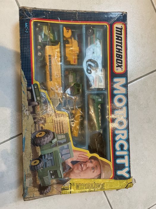 MATCHBOX motorcity zestaw starych resoraków
