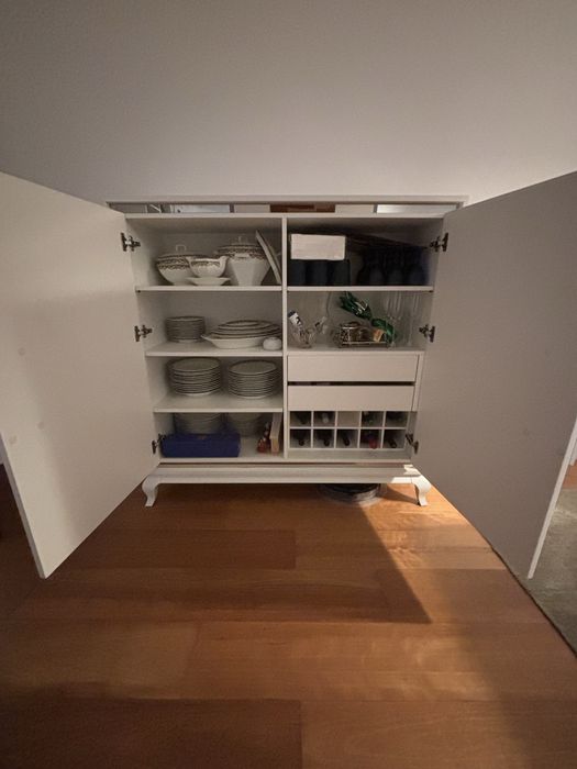 Aparador branco lacado64751078102787121