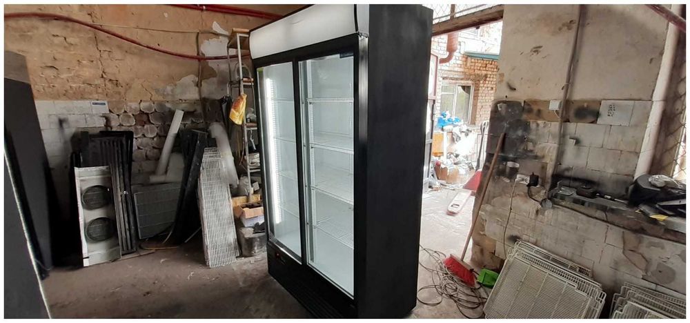 Холодильна шафа вітрина EVEREST EV 48 SD Антрацит. Сервіс, гар.2 міс.