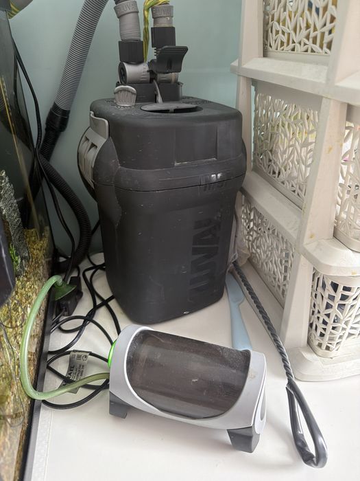 Akwarium 210l z osprzętem