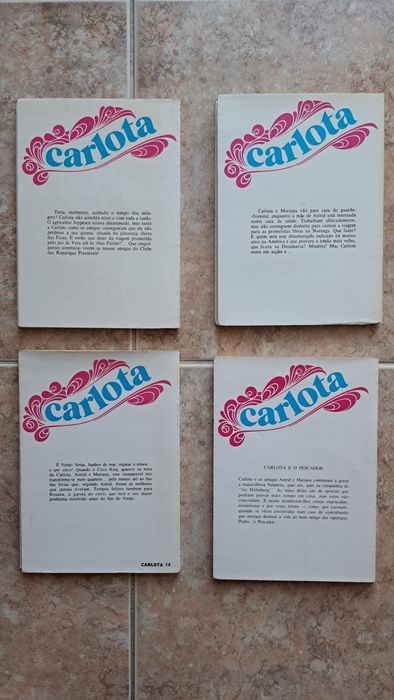 Livros da Carlota